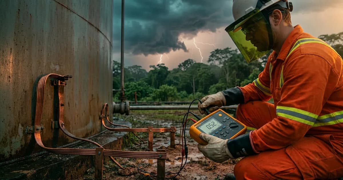 Aterramento e SPDA de Tanques: Descargas Atmosféricas