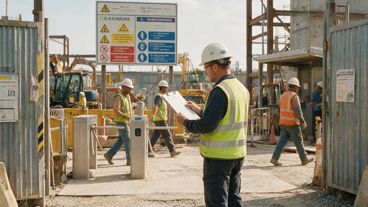 Inventário de riscos da contratada: o documento da NR-18 que trava o canteiro