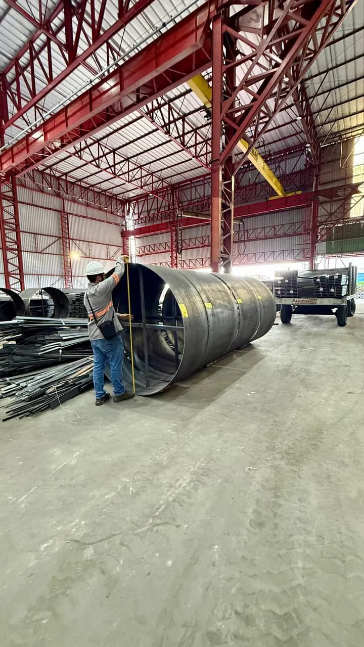 Construção e inspeção de tanques de armazenamento — Solutec AM, Região Norte