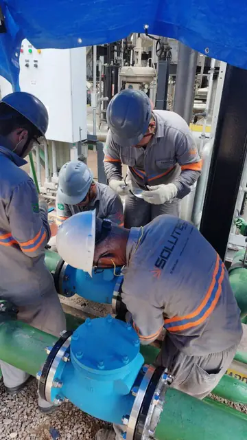 Substituicao Vre Valvula Retencao 6" — Solutec AM